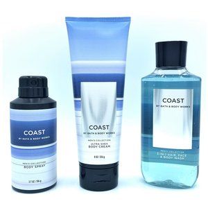 - Bath and Body Works Coast Men 3-Piece Set